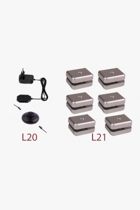 Komplettbeleuchtung Möbel New Line Modell 12 Steckdose